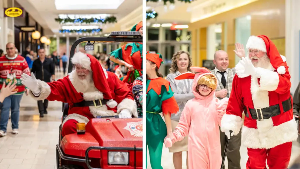 Santa's Arrival at Hawthorn